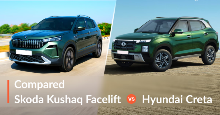 Skoda Kushaq Facelift vs Hyundai Creta 2026