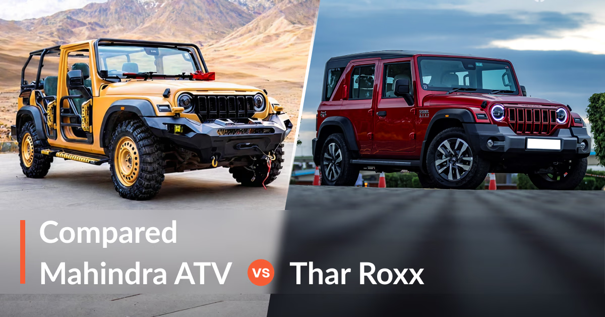 Mahindra Thar Roxx ATV Explained – Off-Road Features, Design, Engine