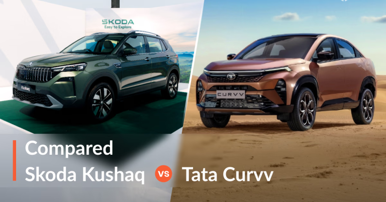 2026 Skoda Kushaq Facelift vs Tata Curvv
