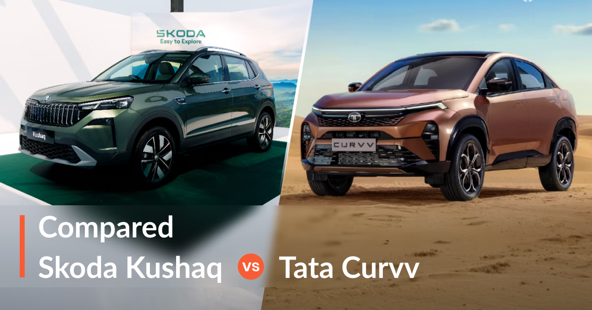 2026 Skoda Kushaq Facelift vs Tata Curvv