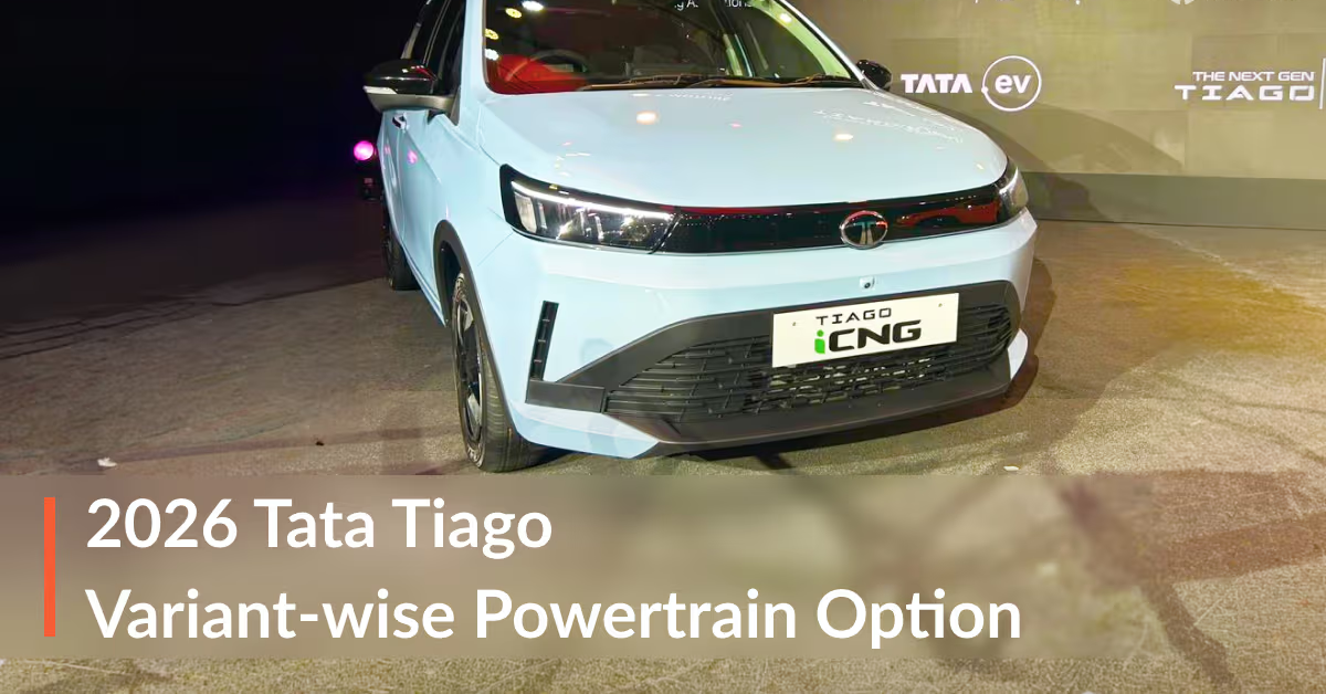 2026 Tata Tiago Facelift Powertrain Guide
